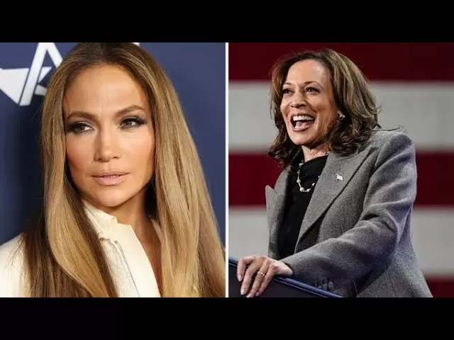 Jennifer Lopez Endorses Kamala Harris!!! - YouTube