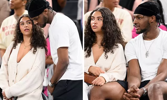 Bronny James sparks dating buzz as he is spotted watching dad LeBron at the  Olympics with Salli Richardson-Whitfield's daughter Parker Whitfield |  Daily Mail Online