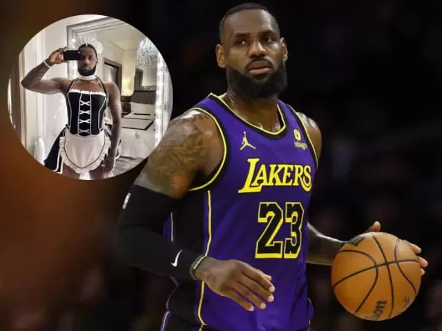 NBA star LeBron James' maid dress photo goes viral amid Diddy's arrest