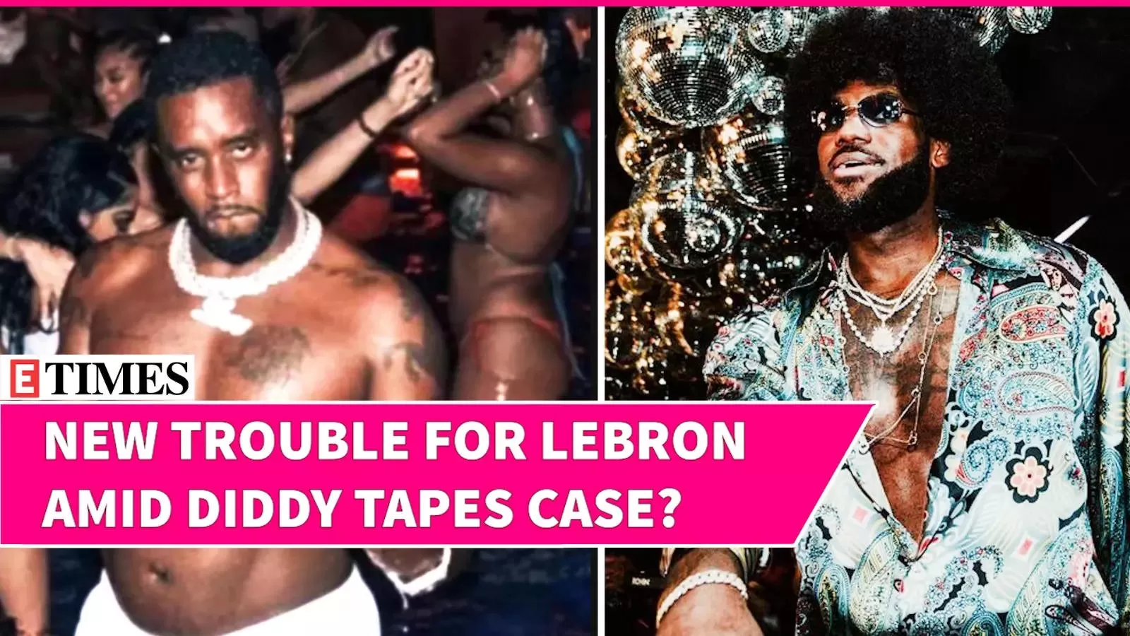 LeBron James' Bizarre Past with Diddy: Maid Outfit Photo Fuels Wild  Theories!