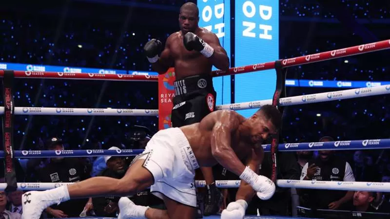 Daniel Dubois knocks out Anthony Joshua in huge upset to retain IBF  heavyweight title | DAZN News GB