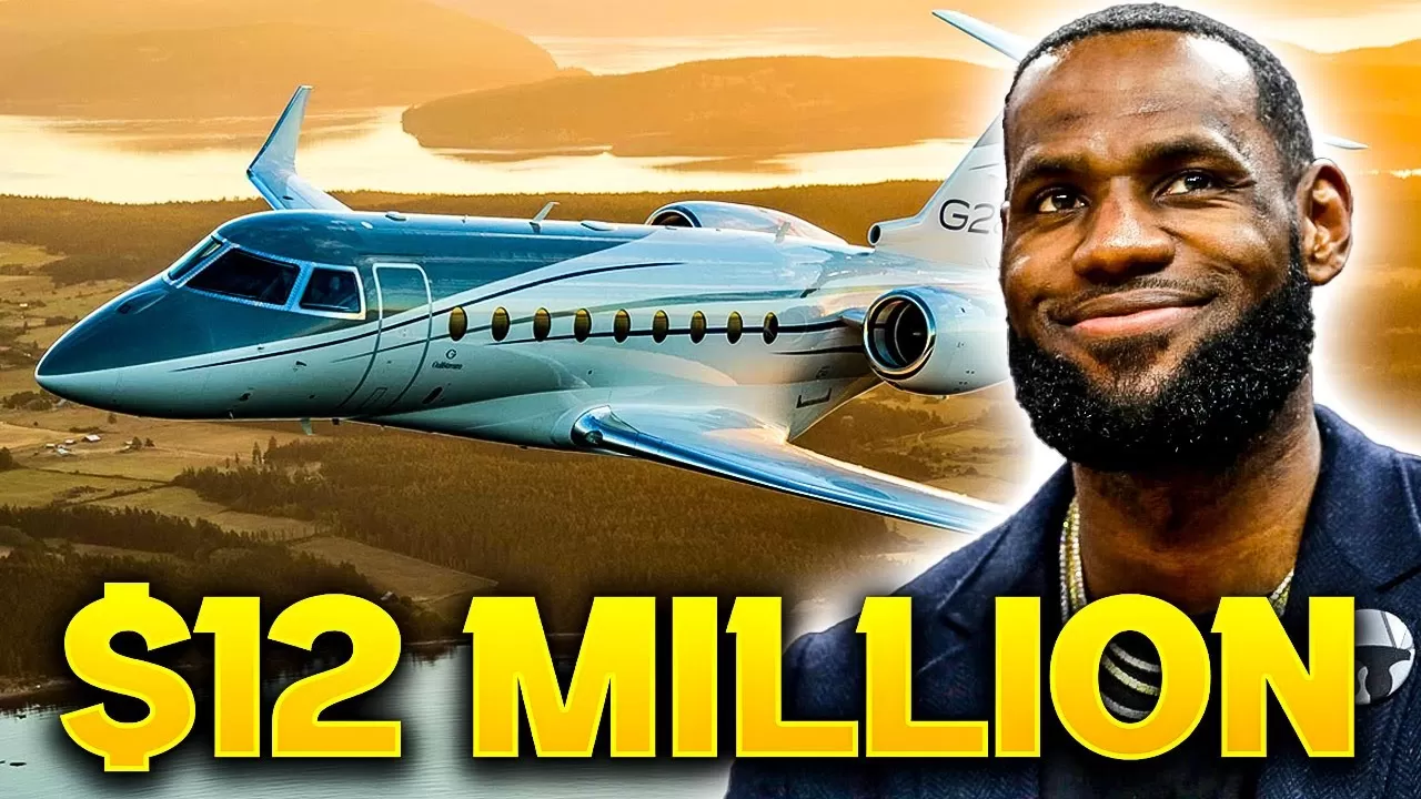 Inside LeBron James's LUXURIOUS Gulfstream G280!