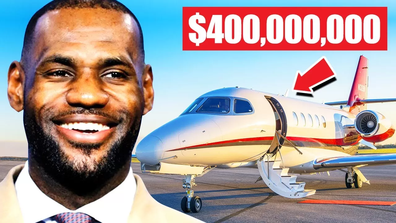 Most EXPENSIVE Private Jets of NBA Players That Cost MORE Than Your FAMILY  - YouTube