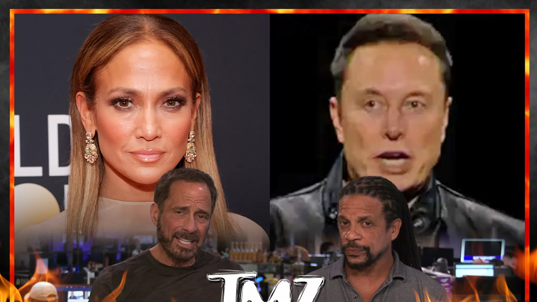 TMZ TV Hot Take: Elon Musk Rips Jennifer Lopez Over Diddy