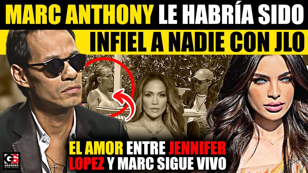 Marc Anthony le habría sido infiel a Nadia con JLO I El amor entre Jennifer  López y Marc sigue vivo - YouTube