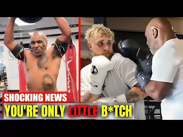 JUST NOW : Mike Tyson Almost Confronts Coach During Intense Training for  Jake Paul Fight - YouTube