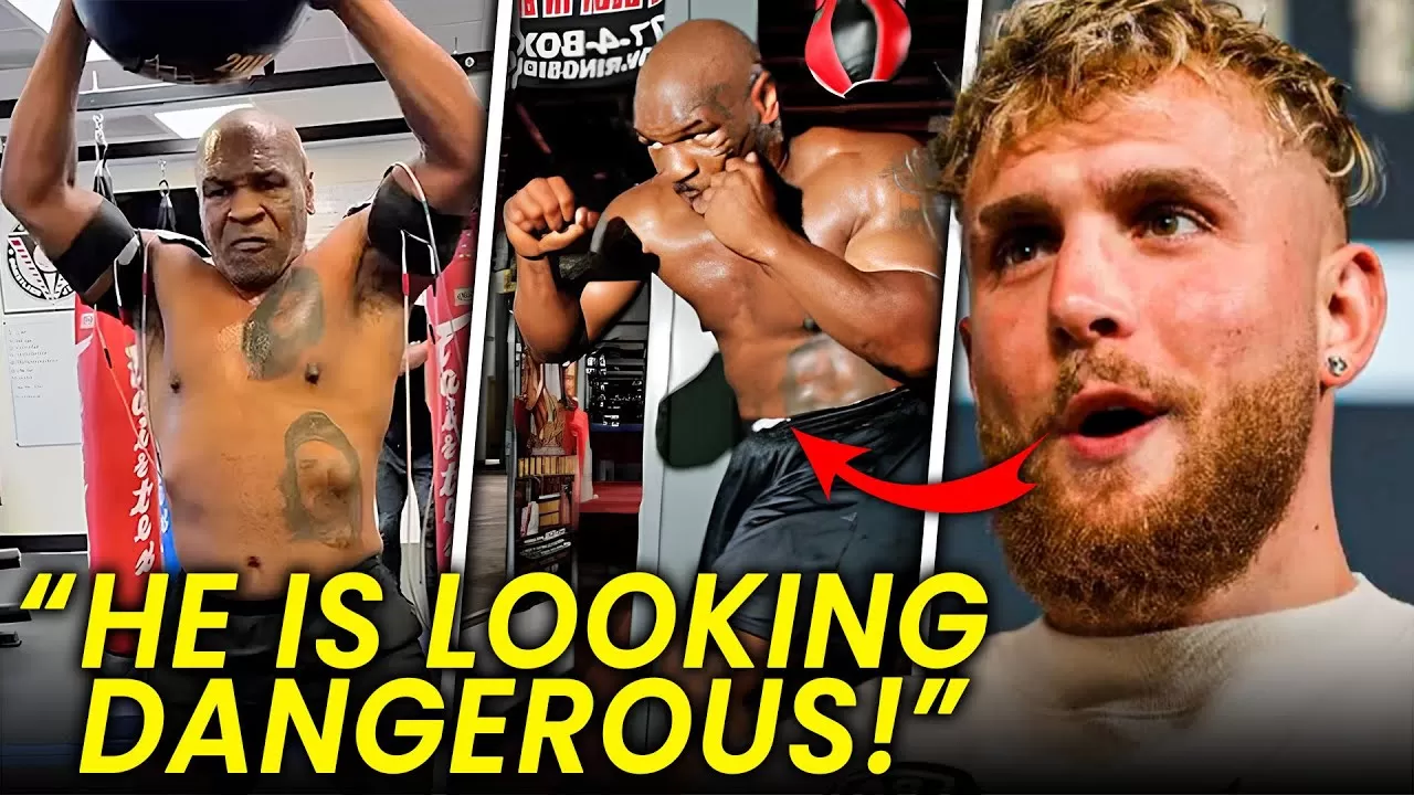 Jake Paul Stunned Reaction To Mike Tyson's INSANE New Physique & Training  Footage - YouTube