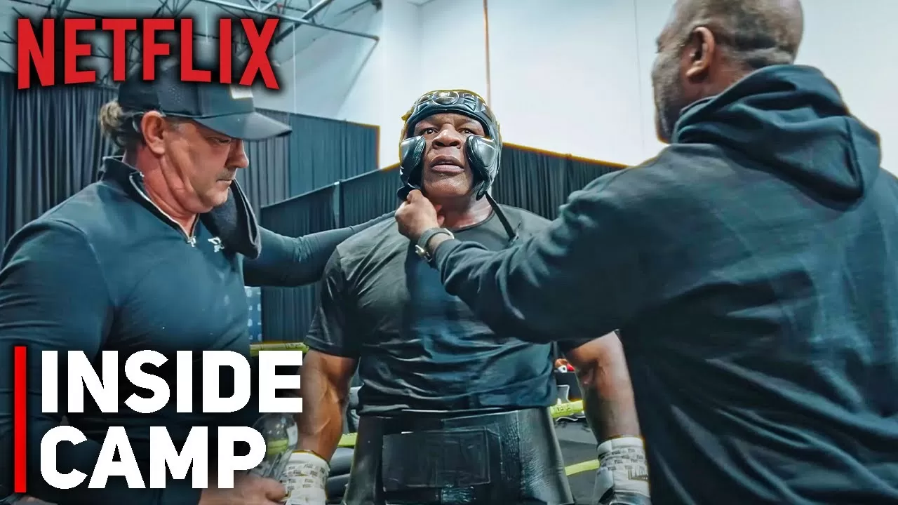 NETFLIX UNCUT: Mike Tyson INTENSE Training Session Preparing For Jake Paul