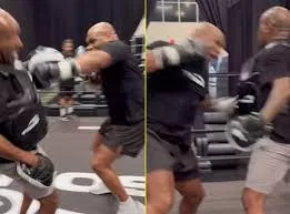 'There is still time' - Jake Paul and Mike Tyson urged to cancel fight as  former champion's latest training video divides fans | talkSPORT