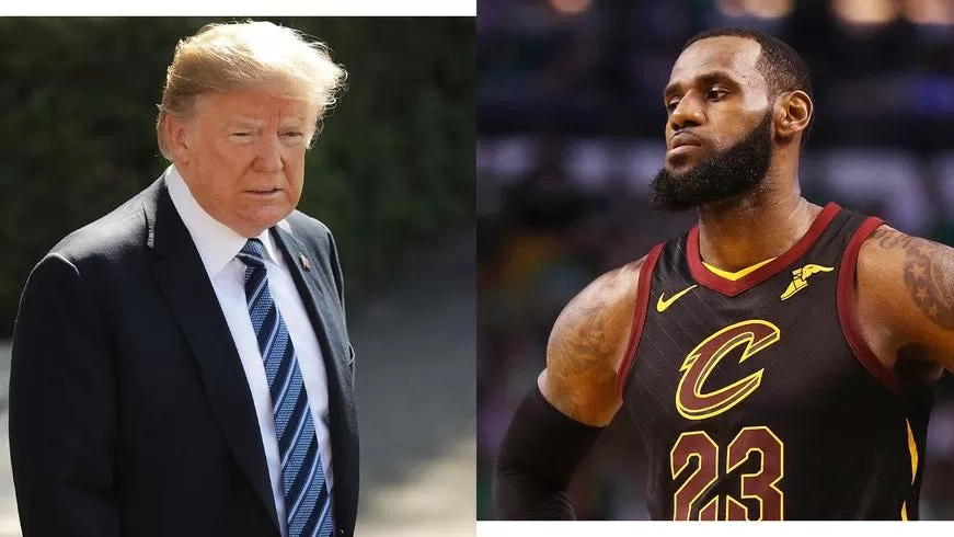 LeBron James vs. Donald Trump: esto es la guerra