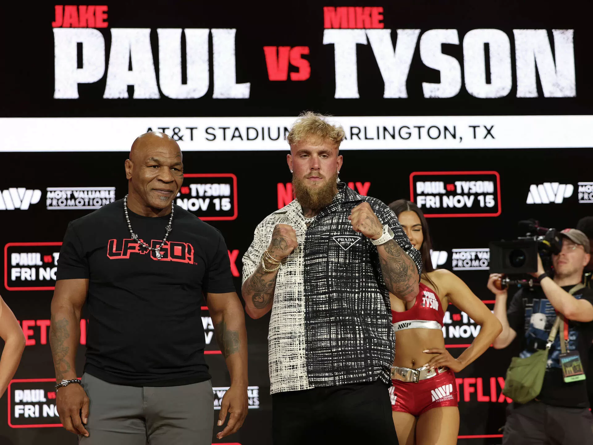 Mike Tyson vs Jake Paul fight set for November at AT&T Stadium