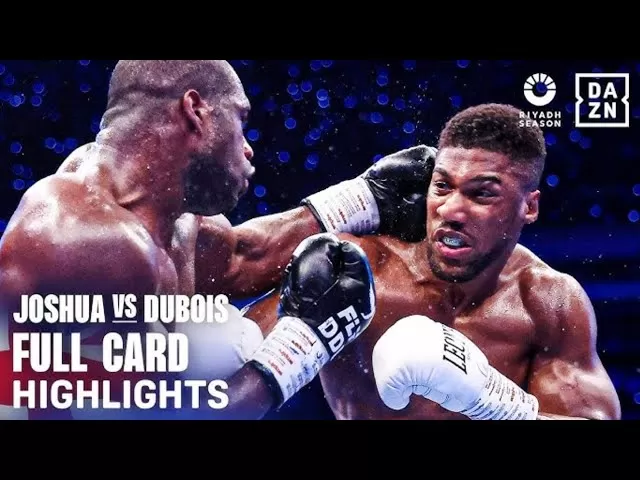 1 HOUR AGO!🔥 Anthony Joshua VS Daniel Dubois - FULL FIGHT HIGHLIGHTS -  YouTube