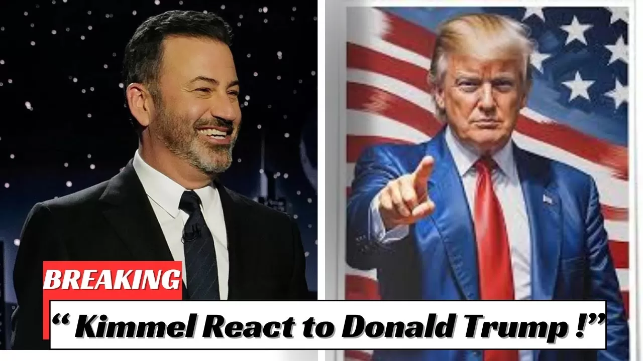 Kimmel Reacts to Donald Trump's Return - YouTube