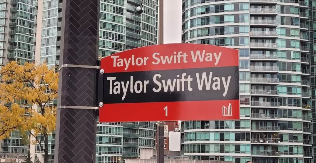 People are angry that Toronto renamed streets "Taylor Swift Way" | News