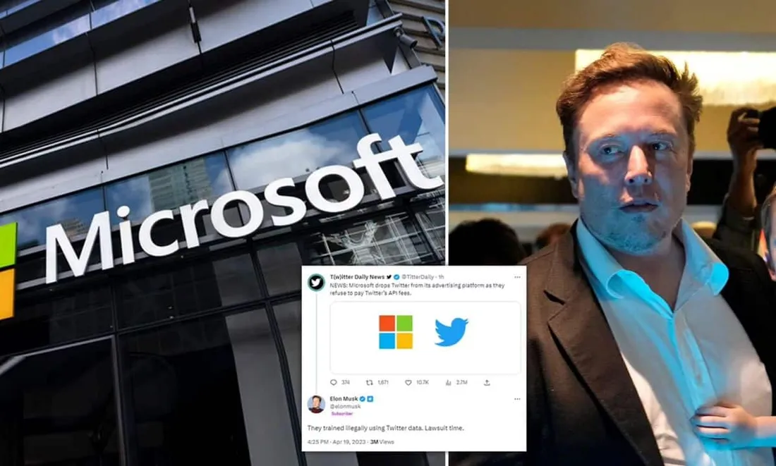 Twitter (Elon Musk) veut porter plainte contre Microsoft (Bill Gates) !  Mais pourquoi ?