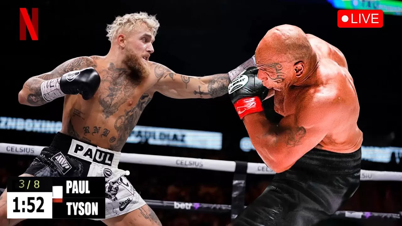 Mike Tyson vs Jake Paul FULL FIGHT HIGHLIGHTS | Netflix (2024) - YouTube