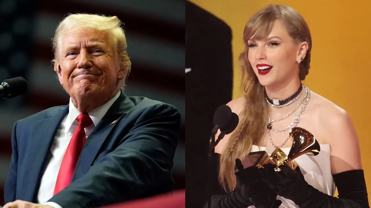 Donald Trump posts fake AI-generated image of Taylor Swift endorsement |  Sky News Australia