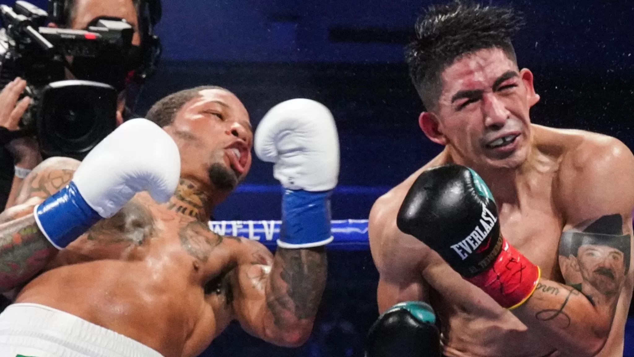 Gervonta Davis explosively knocks out Leo Santa Cruz with huge uppercut |  Boxing News | Sky Sports