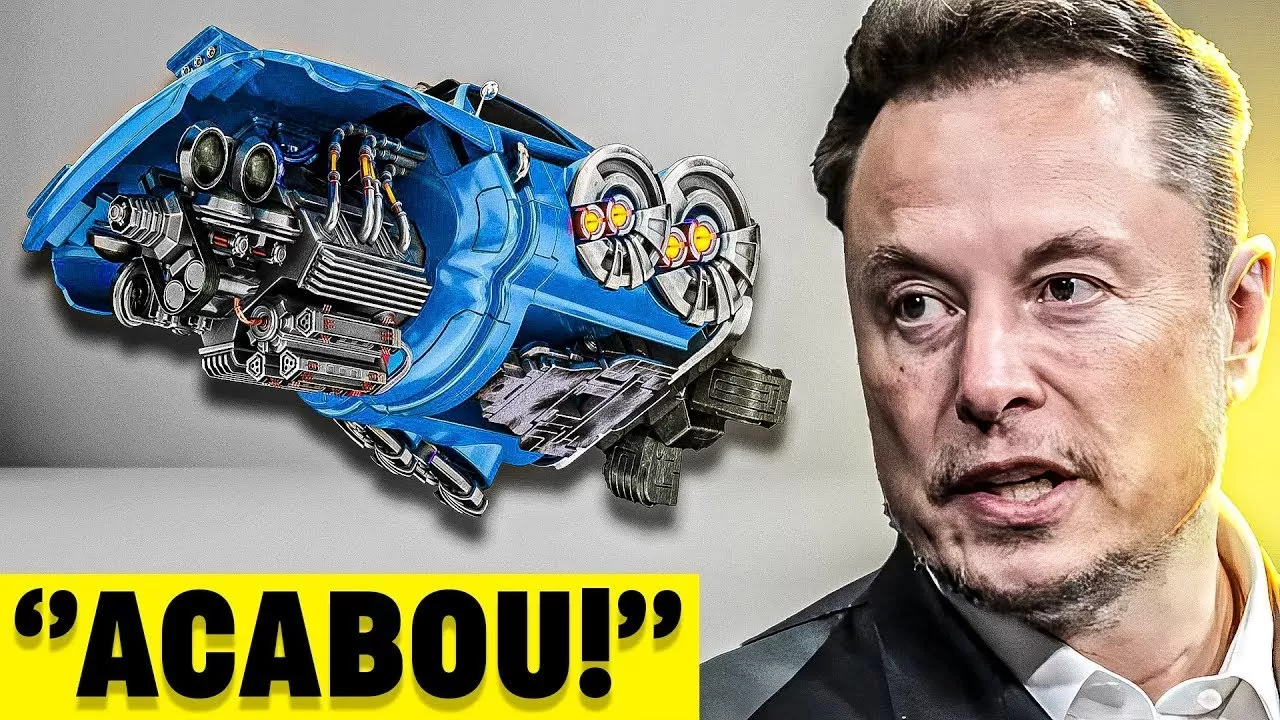 🚨 ELON MUSK ASSUME QUE ESTE NOVO MOTOR PODE ACABAR COM OS CARROS ELÉTRICOS  EM POUCO TEMPO