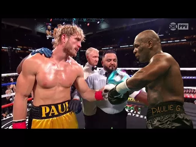 ¡¡¡Megapelea de Mike Tyson contra Logan Paul!!! - YouTube