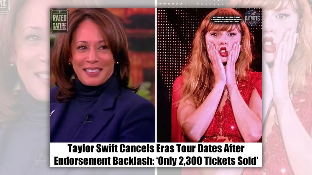 Taylor Swift Didn't Halt Eras Tour After Harris Endorsement Backlash |  Snopes.com