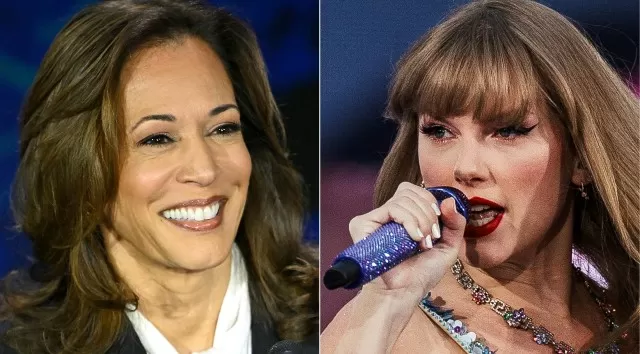 After Trump declares, “I hate Taylor Swift!,” Harris campaign responds by  quoting her songs – WARM 106.9