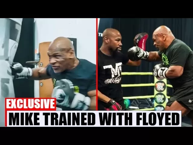 JUST NOW :Mayweather Trains with Tyson Ahead of Jake Paul Fight Netflix  Uncut - YouTube