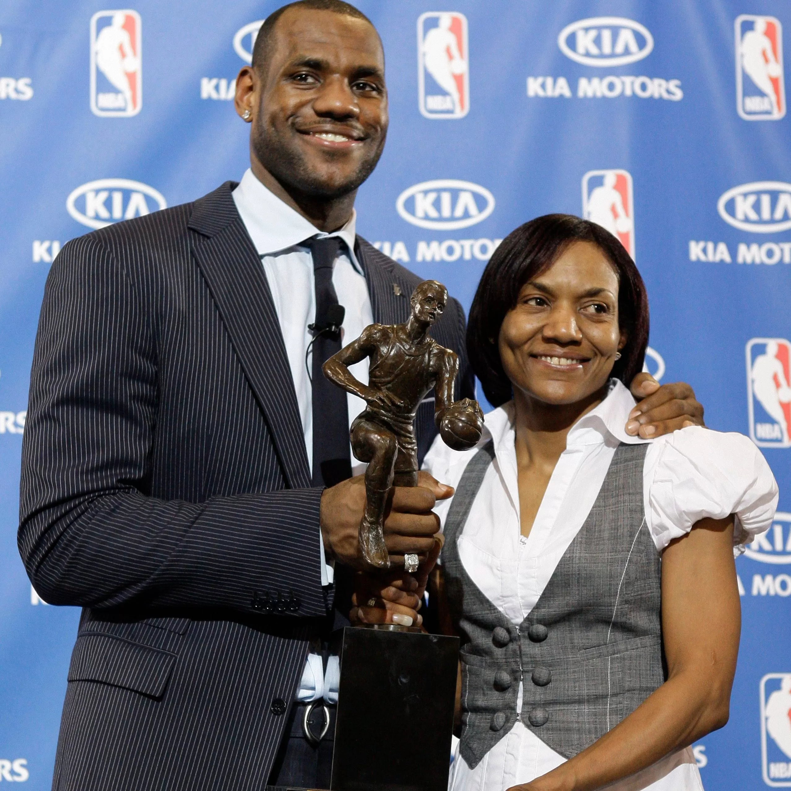 LeBron James calls Mom after title: 'You are the reason' I can do this