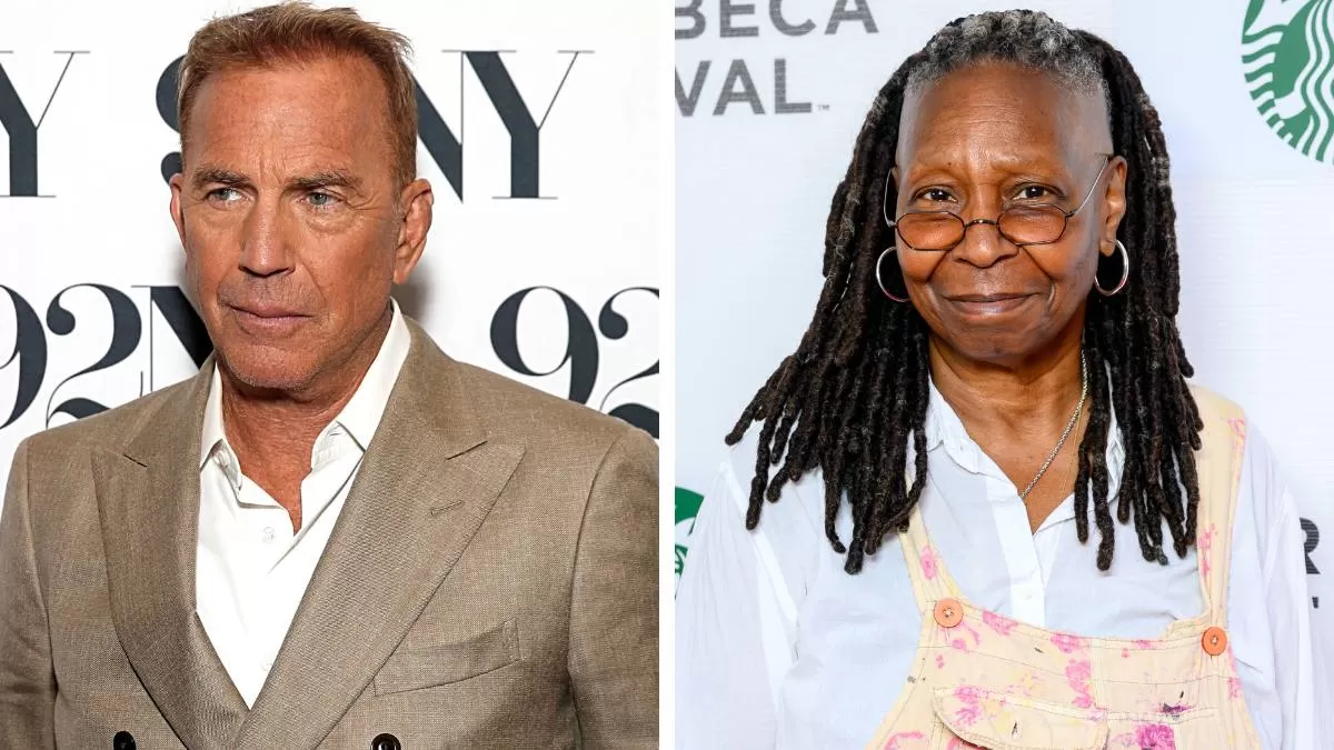 Kevin Costner, Whoopi Goldberg Viral Moment on The View: Video