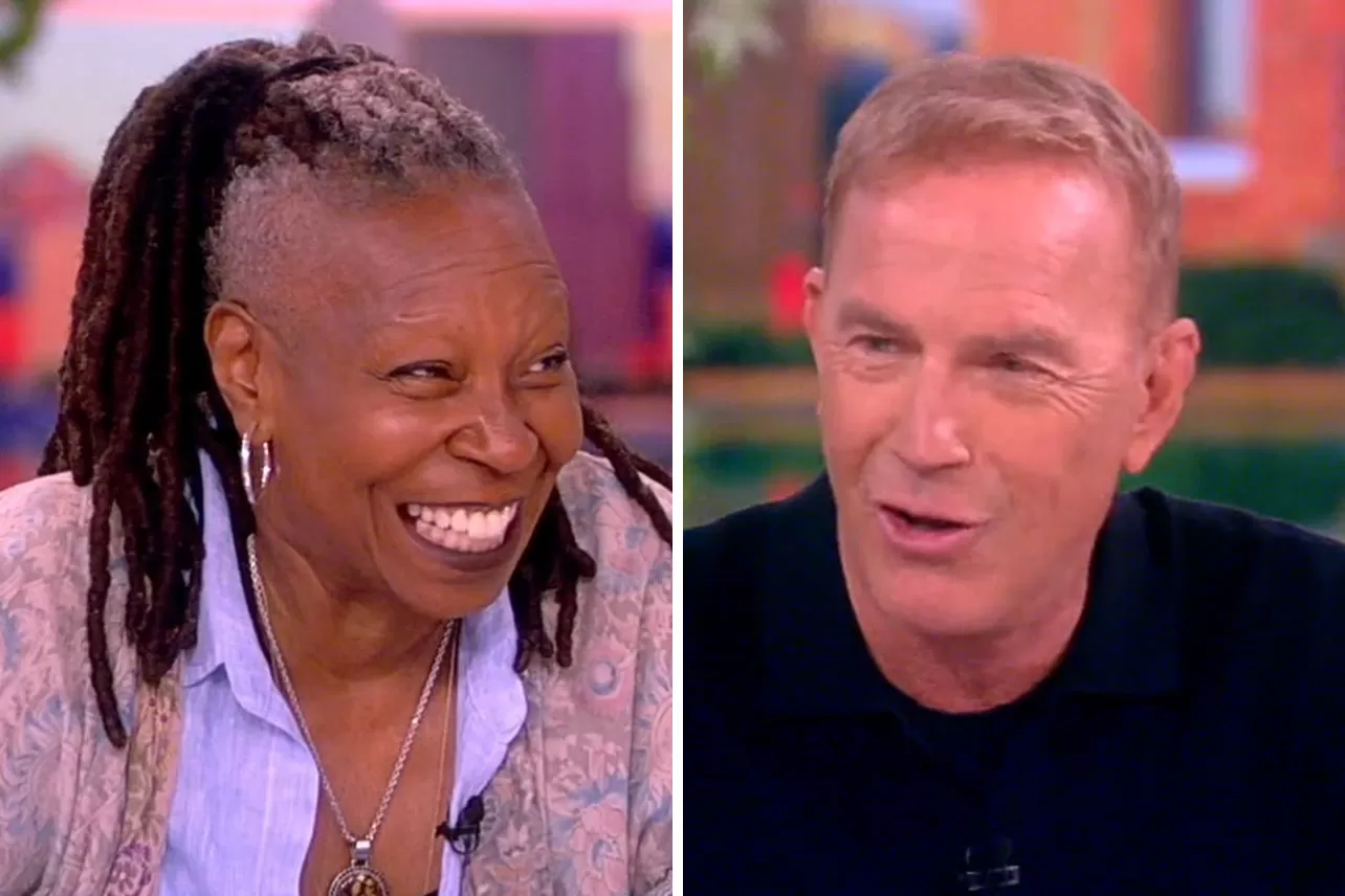 Kevin Costner Urges Whoopi Goldberg To “Take Control” On 'The View' After  Commercial Break Cuts Off Their Chat: “We're Talking!” | Decider