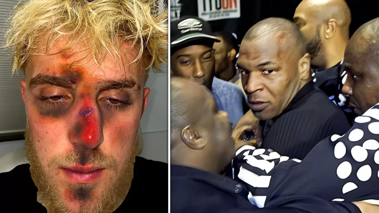 Mike Tyson Just PUNCHED Jake Paul After Mocking His Daughter