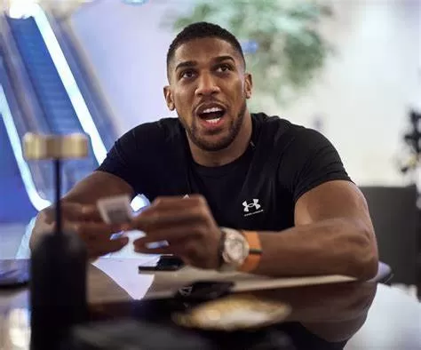 Anthony Joshua: I Said Three Fights This Year, Next Year I Might Go For ...