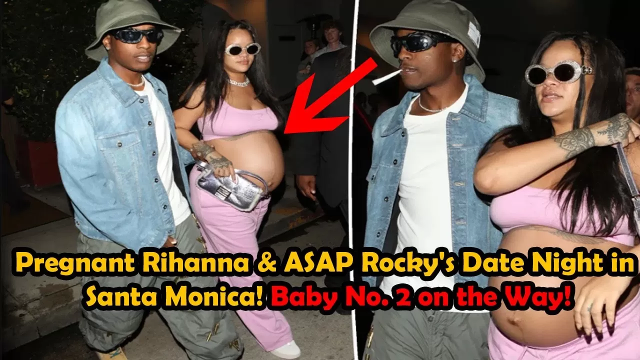 Pregnant Rihanna and ASAP Rocky Spend Date Night in Santa Monica Ahead of Baby No 2's Arrival