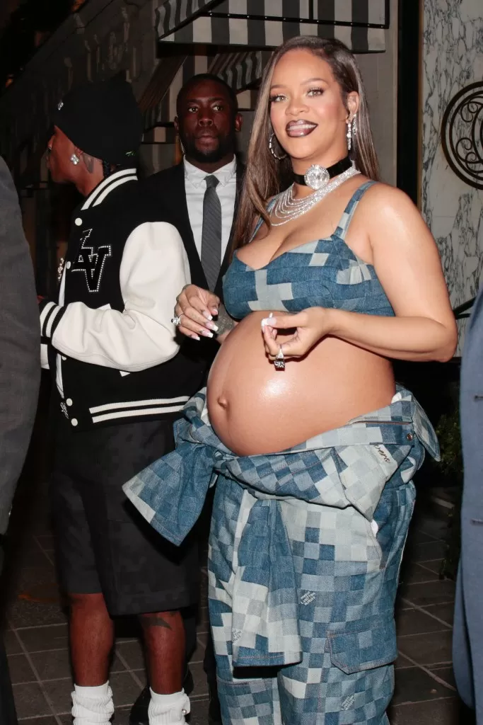 Exclusive | A$AP Rocky calls pregnant Rihanna his 'wife' as she watches his Spotify concert in sheer dress