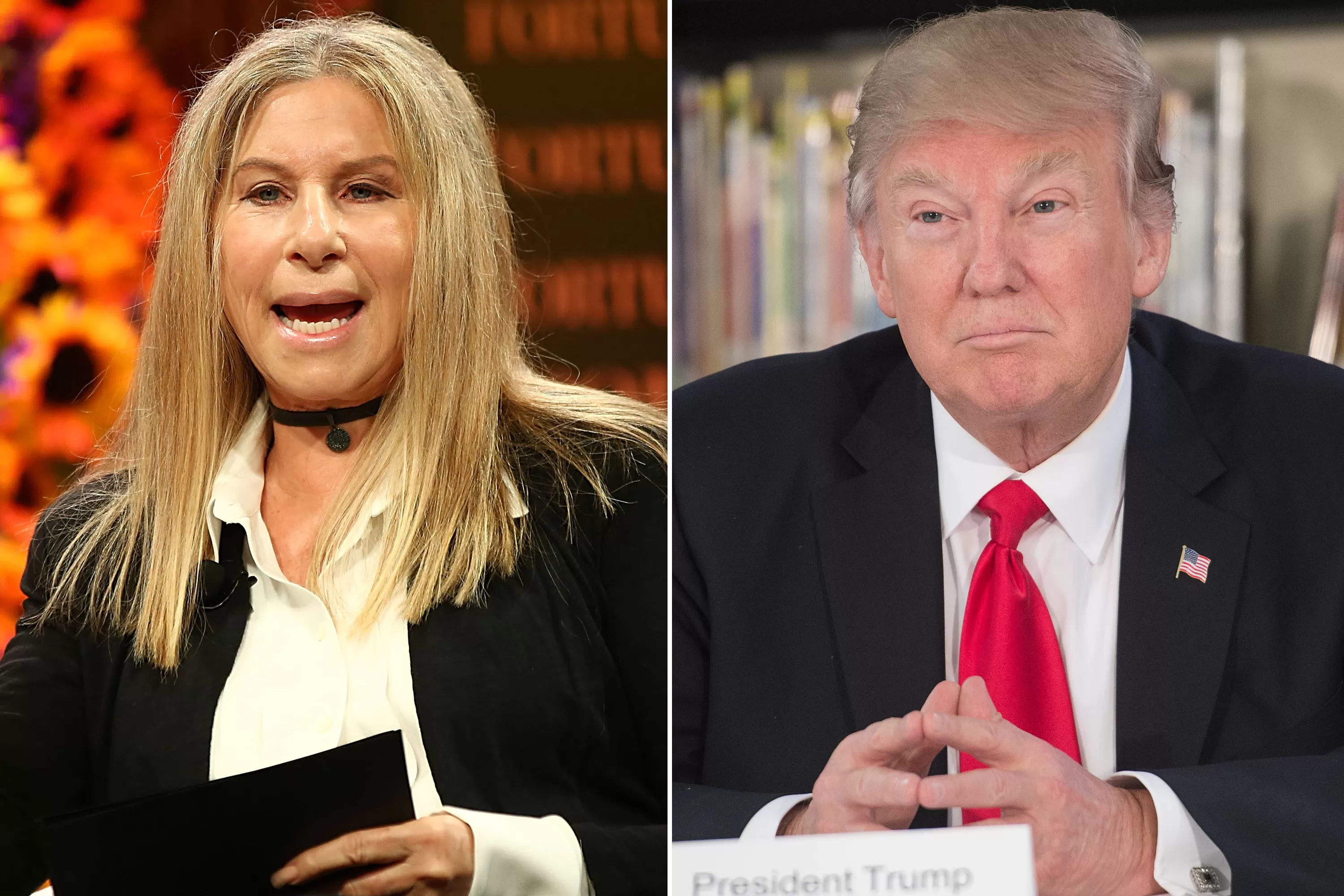 Barbra Streisand claims Trump is making her fat | Page Six