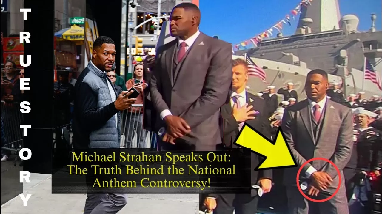 Michael Strahan Speaks Out: The Truth Behind the National Anthem  Controversy! - YouTube