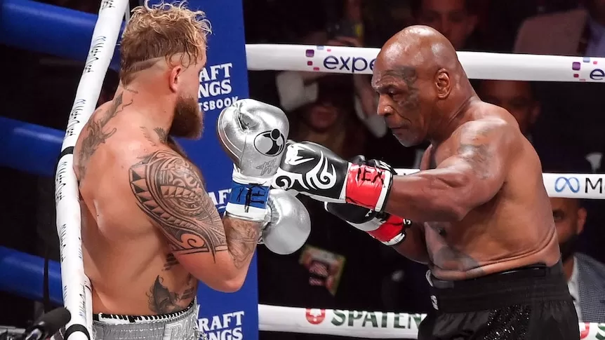 Jake Paul beats Mike Tyson, Katie Taylor wins controversial epic against  Amanda Serrano in Netflix boxing spectacular - ABC News