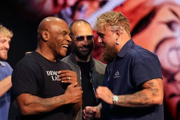 Mike Tyson had no idea 'who the hell' Jake Paul was in first meeting -  Boxing - Sports - Daily Express US