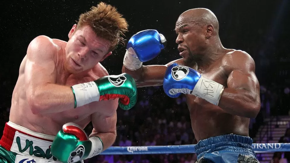 Boxen: Floyd Mayweather ist neuer Weltmeister im Superweltergewicht - DER  SPIEGEL