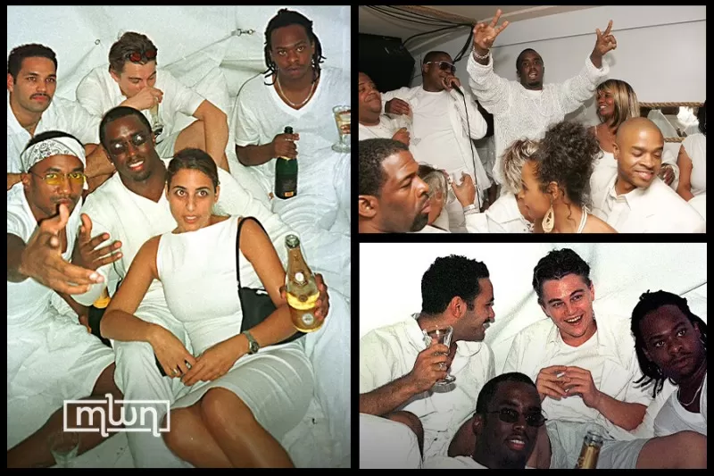 The Dark Twist at Sean Diddy Combs' White Parties