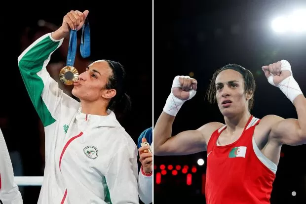 Gender row boxer Imane Khelif is 'biological man' leaked report claims  after athlete won gold in Paris Olympics | The Sun