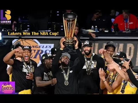 Lakers-Pacers Postgame! A Defensive Masterpiece From AD Has The Lakers  Winning The NBA Cup In Vegas! - YouTube