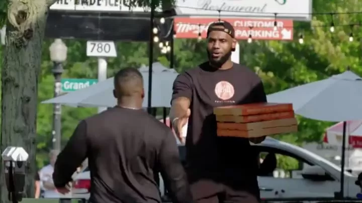 VIDEO: LeBron James Stars in New Blaze Pizza Commercial