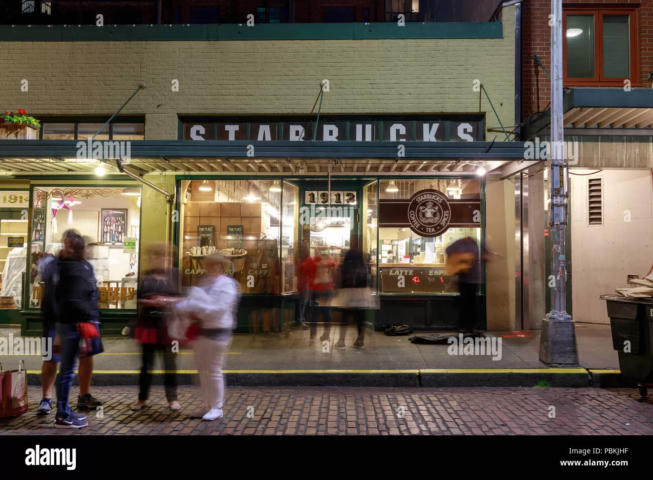 Original starbucks seattle Banque de photographies et d'images à haute  résolution - Page 2 - Alamy