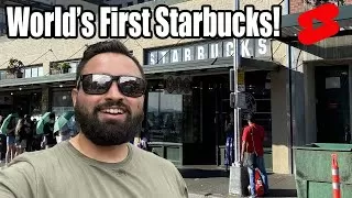 Inside the First Starbucks Coffee Shop in Seattle, Washington - YouTube