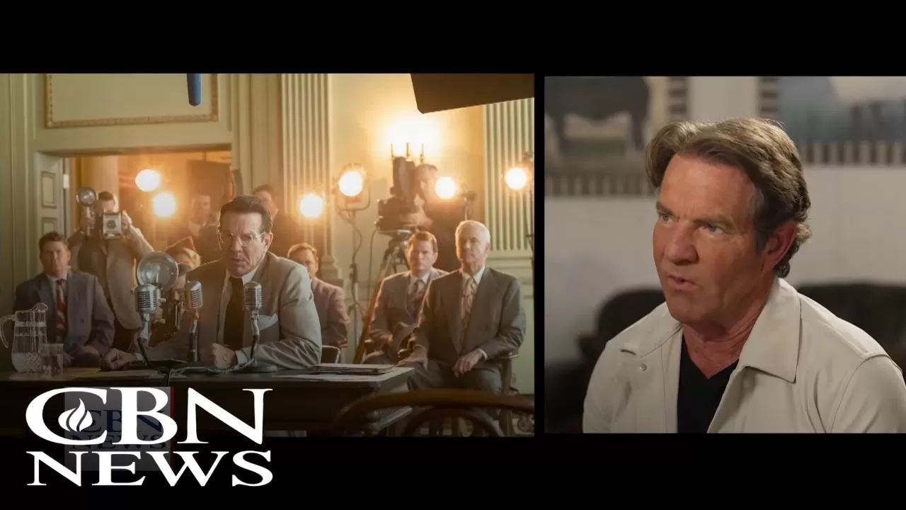 Dennis Quaid's Latest Role is His Favorite of All Time: 'Reagan Was a Hero  of Mine' - YouTube