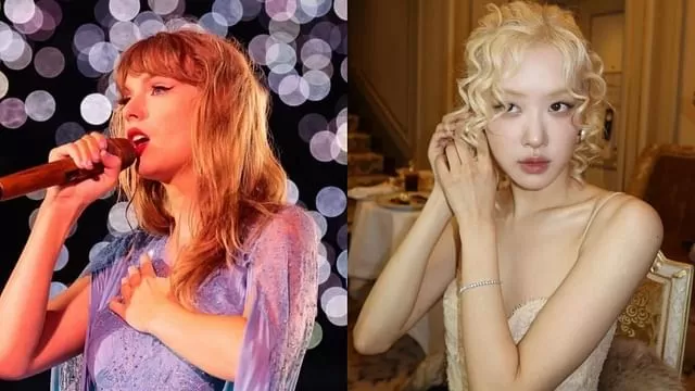 Imagine a Collab"- Fans react as BLACKPINK's Rosé reveals Taylor Swift  giving her phone number