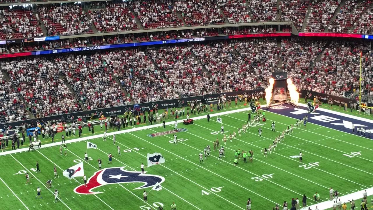 Introducción de los Houston Texans 09/11/2016 - YouTube