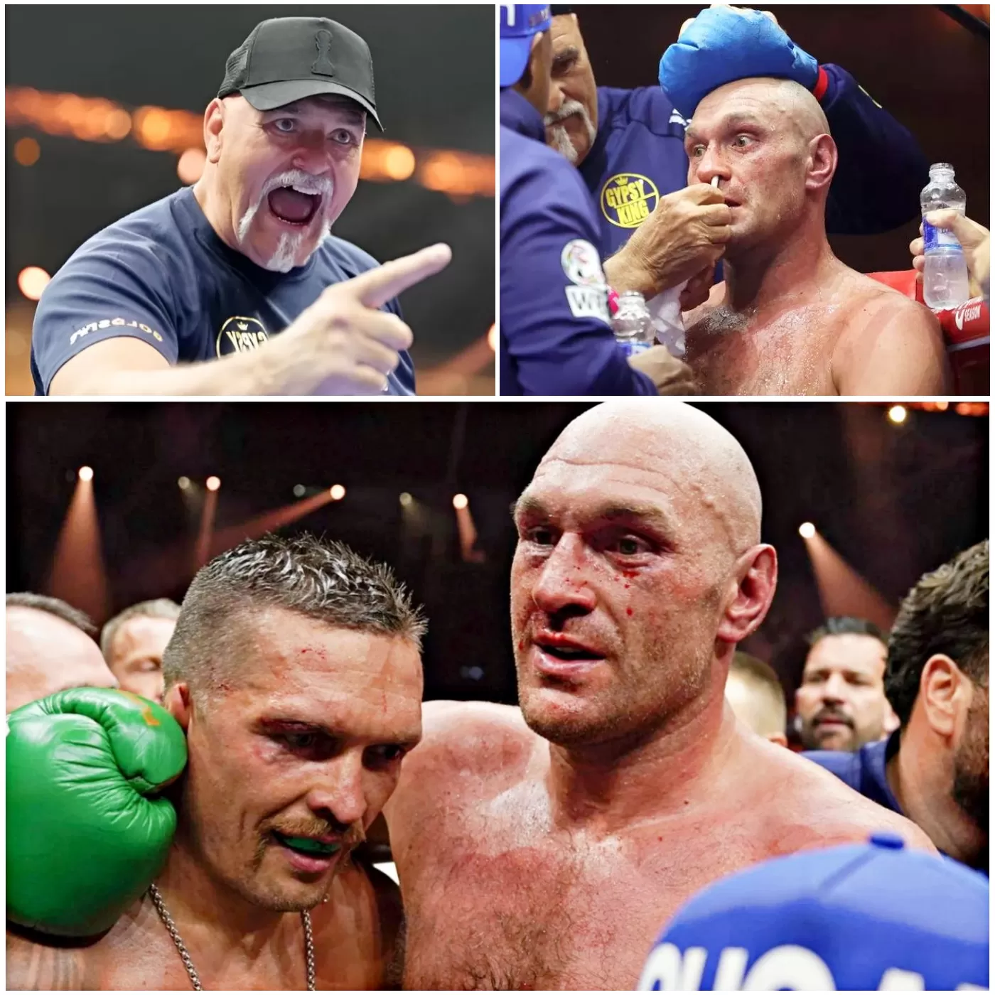 Cover Image for “SHUT YOUR DAMN MOUTH NOW” Tyson Fury’s Brother Admits His Father’s Advice Was Wrong In His Fight With Oleksandr Usyk !!!!!!!