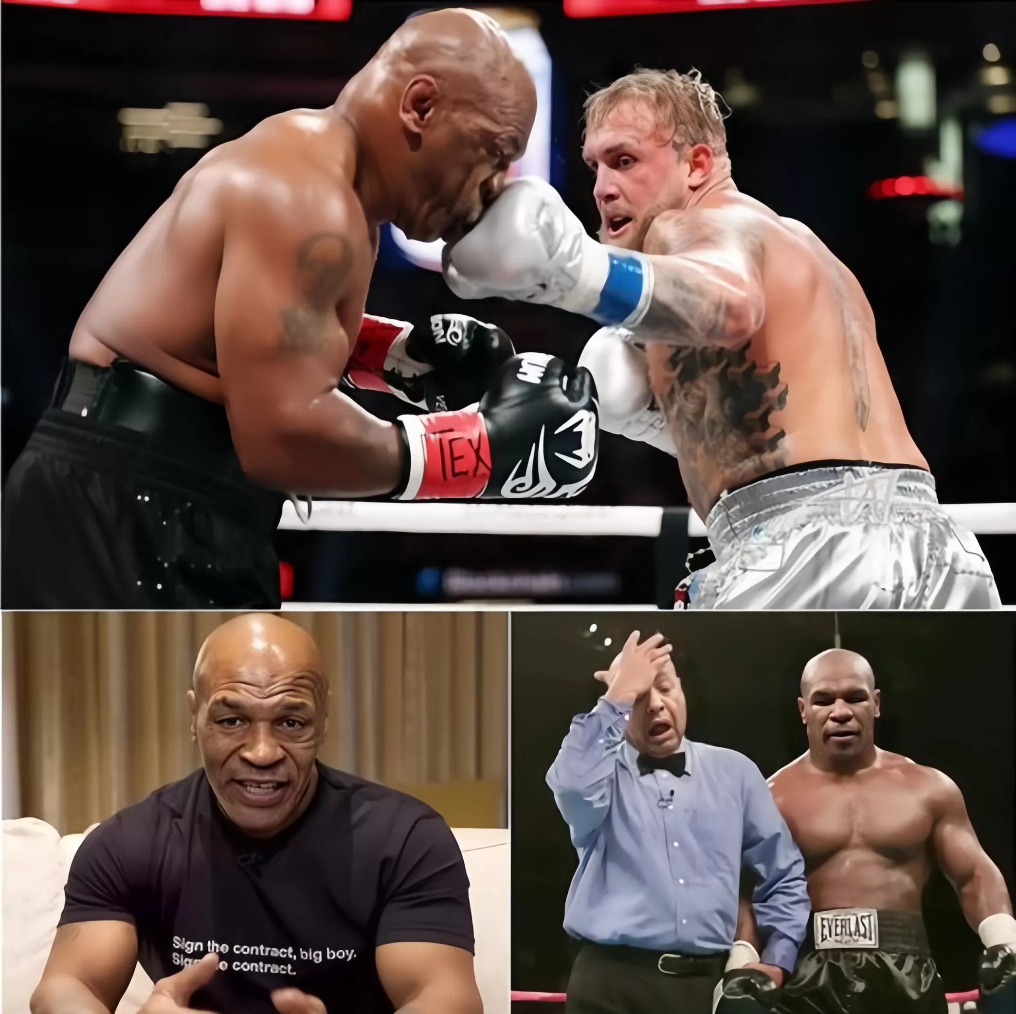 Cover Image for Mike Tyson Makes Official Statement Accusing Jake Paul: “I Will Not Forgive This Coward”– Rematch Confirmed